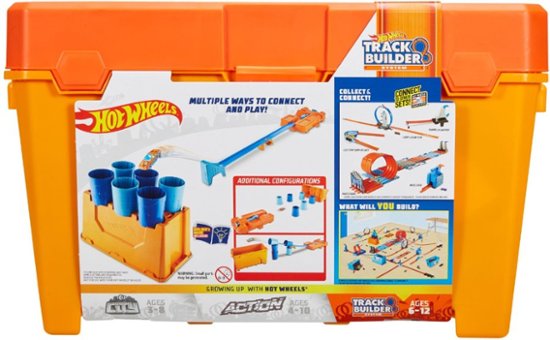 Hot Wheels - Track Builder Barrel Box